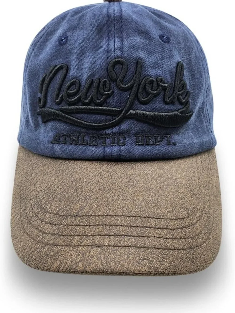 Vintage Distressed Baseball Cap - Low Profile Cotton Dad Hat for Men, Patriotic